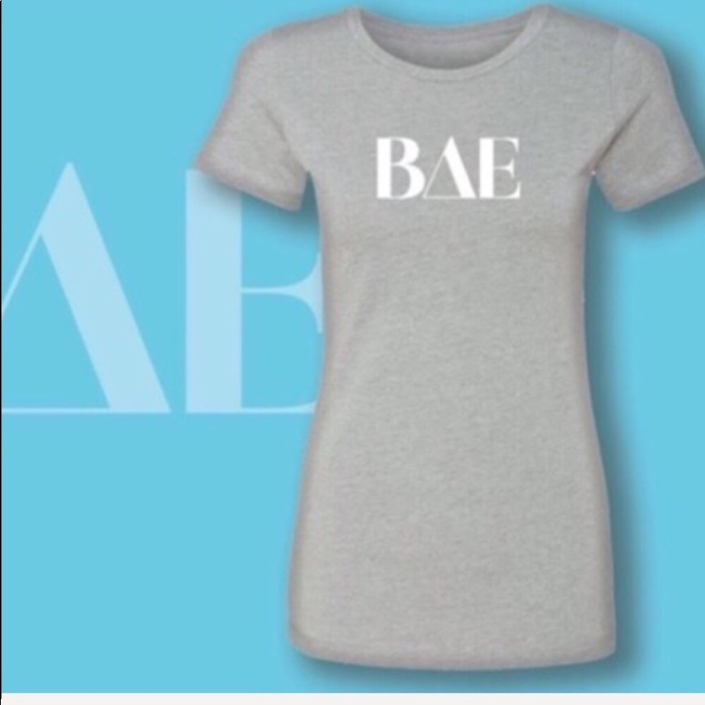 Graphic Gray BAE Tee - Picture 2 of 5
